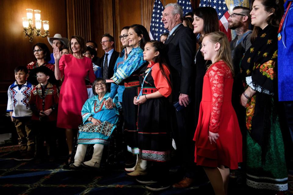 <p>Rep. Deb Haaland</p>