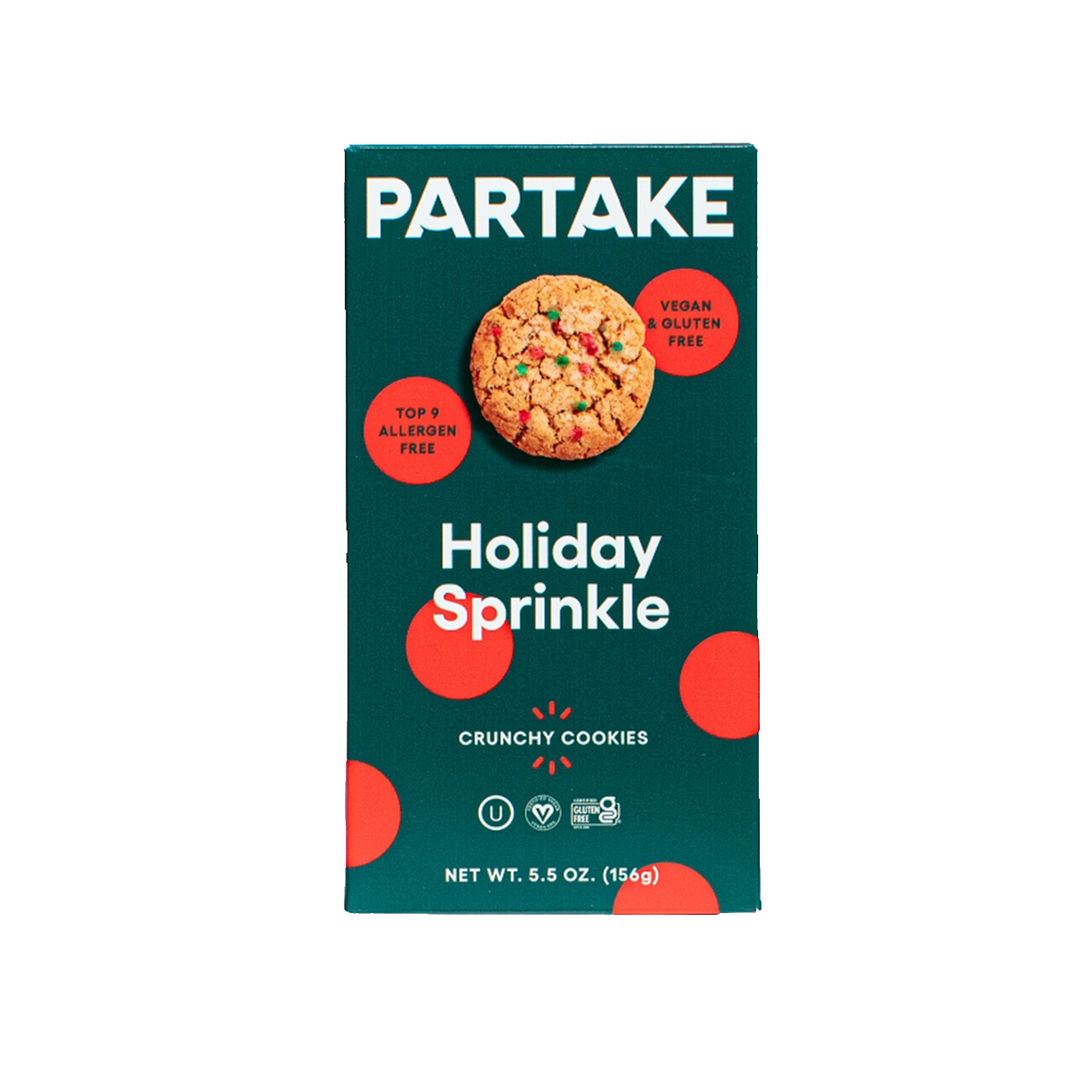 Crunchy Holiday Sprinkle Cookies (Partake / Partake)