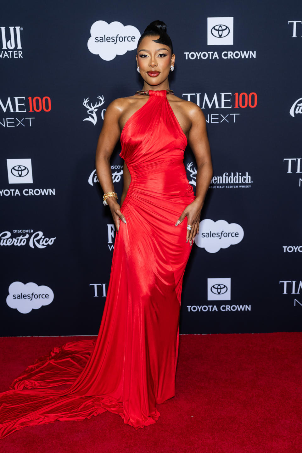 Victoria Monet at the 2024 Time 100 Next Gala at Chelsea Piers on Oct. 9 in New York City. (Photo by TheStewartofNY/FilmMagic)