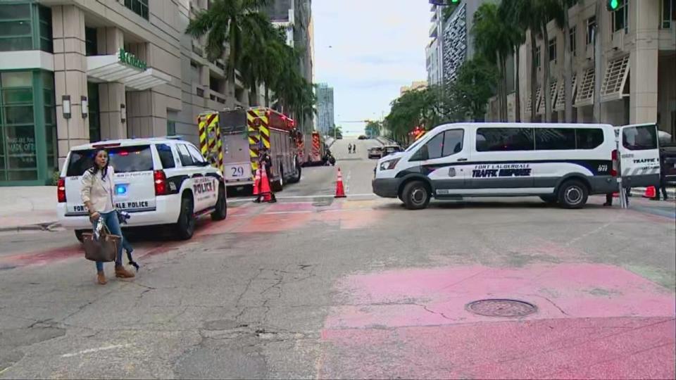 <div>One person has died, and three others were injured following a crane collapse in Fort Lauderdale.</div>