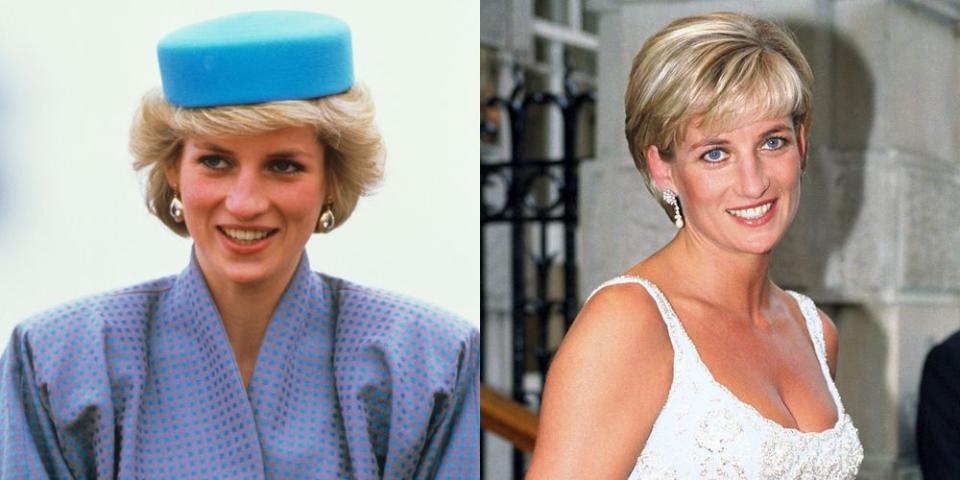 <p><a href="http://www.goodhousekeeping.com/life/entertainment/g3843/photos-of-princess-diana-and-her-family/" rel="nofollow noopener" target="_blank" data-ylk="slk:Princess Diana;elm:context_link;itc:0;sec:content-canvas" class="link ">Princess Diana</a> was — and continues to be — a style icon. Beyond her captivating fashion looks (Anyone else remember <a href="https://www.goodhousekeeping.com/beauty/fashion/g4362/princess-diana-dresses/" rel="nofollow noopener" target="_blank" data-ylk="slk:that blue dress?;elm:context_link;itc:0;sec:content-canvas" class="link "><em>that </em>blue dress?</a>), the <a href="https://www.goodhousekeeping.com/life/entertainment/g3675/princess-diana-royal-protocol/" rel="nofollow noopener" target="_blank" data-ylk="slk:"People's Princess";elm:context_link;itc:0;sec:content-canvas" class="link ">"People's Princess"</a> also had <a href="https://www.goodhousekeeping.com/beauty/hair/g3471/most-popular-hairstyles-of-all-time/" rel="nofollow noopener" target="_blank" data-ylk="slk:ever-changing hairstyles;elm:context_link;itc:0;sec:content-canvas" class="link ">ever-changing hairstyles</a> that inspired salon requests for a generation and then some. The iconic short haircut that she famously wore for more than a decade actually almost never happened, according to her <a href="https://www.today.com/style/sam-mcknight-creating-princess-diana-s-iconic-haircut-t110949" rel="nofollow noopener" target="_blank" data-ylk="slk:longtime stylist Sam McKnight;elm:context_link;itc:0;sec:content-canvas" class="link ">longtime stylist Sam McKnight</a>. She spontaneously requested the chop when they first starting working together, but that spur-of-the-moment decision also reveals just how fearless "Dynasty Di" really was. In fact, her transition from "Shy Di" to "People's Princess" is entirely evident in her most memorial hairstyles from 1971 to months <a href="https://www.goodhousekeeping.com/life/a21992225/princess-diana-last-birthday-prince-harry/" rel="nofollow noopener" target="_blank" data-ylk="slk:before her death;elm:context_link;itc:0;sec:content-canvas" class="link ">before her death</a> in 1997. </p>