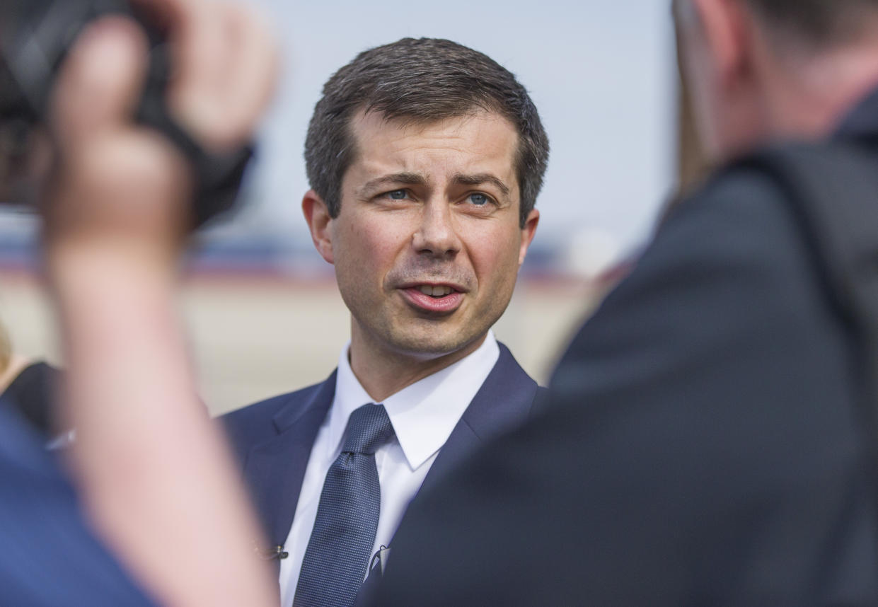 Democratic presidential candidate and South Bend, Ind., Mayor Pete Buttigieg. (Photo: Robert Franklin/South Bend Tribune via AP)