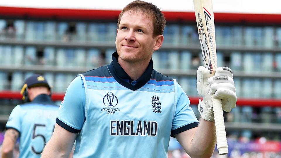 Eoin Morgan hit a record-breaking ton against Afghanistan. 