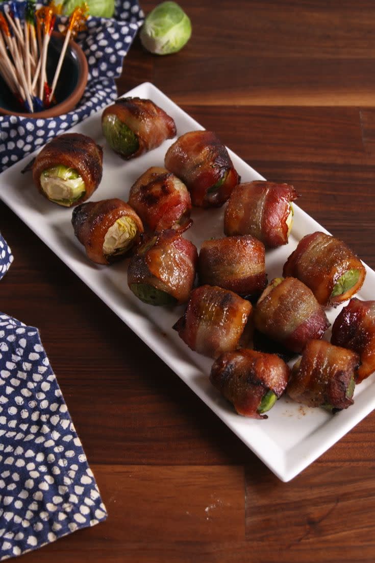 Candied Bacon Brussels Sprouts