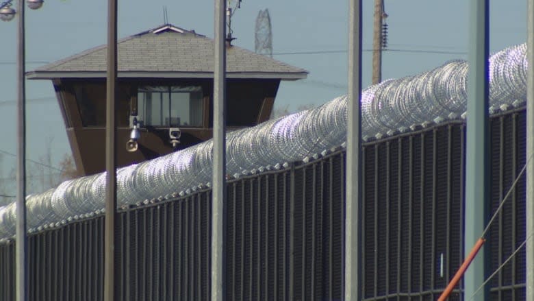 The Edmonton Institution is a maximum security correctional centre and one of the federal penitentiaries. The federal government's proposal in the 2024 budget comes after provinces have said they will no longer hold immigration detainees in provincial jails. (Nathan Gross/CBC - image credit)