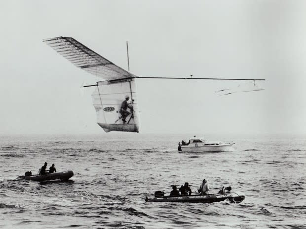 The Gossamer Albatross' Kremer Prize-winning flight across the English Channel