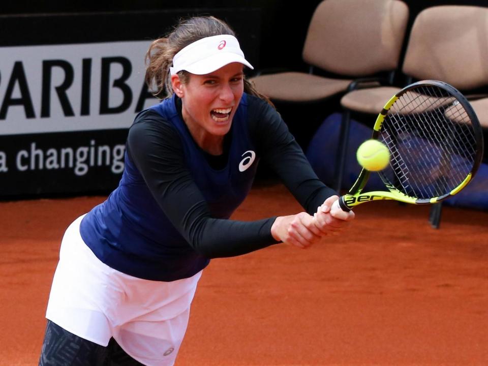 Konta was left in tears by Nastase's outburst (Getty)