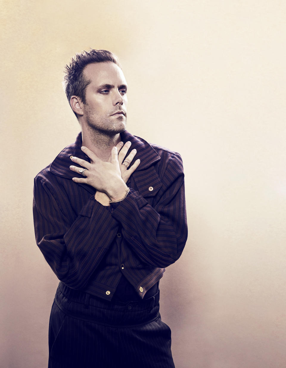 Justin Tranter today. (Photo: Christopher Patey)