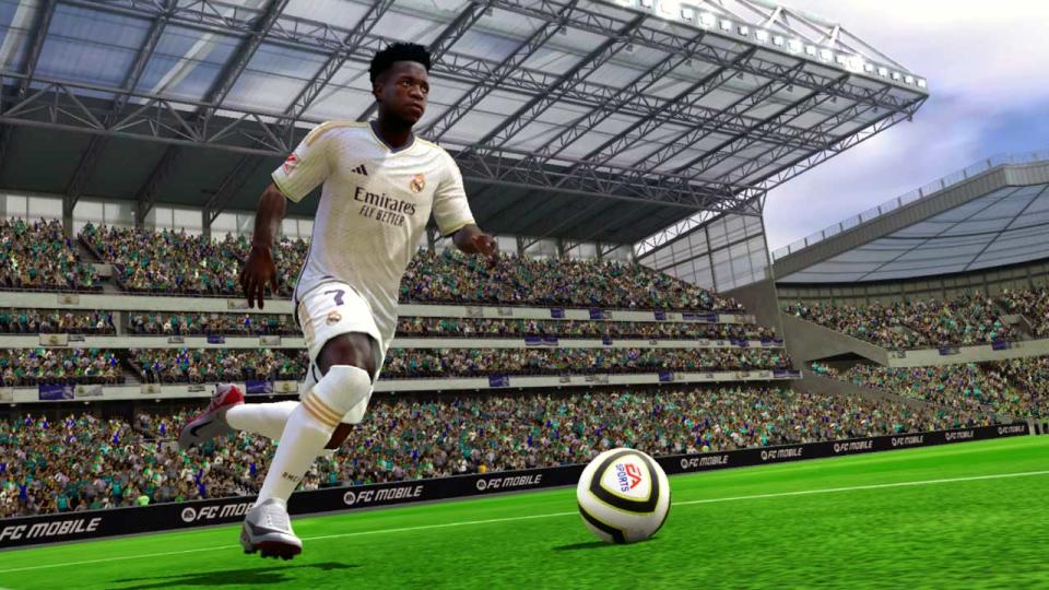 Captura de pantalla de EA Sports FC Mobile 2024.