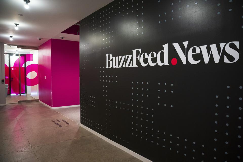 BuzzFeed News headquarters in New York City.