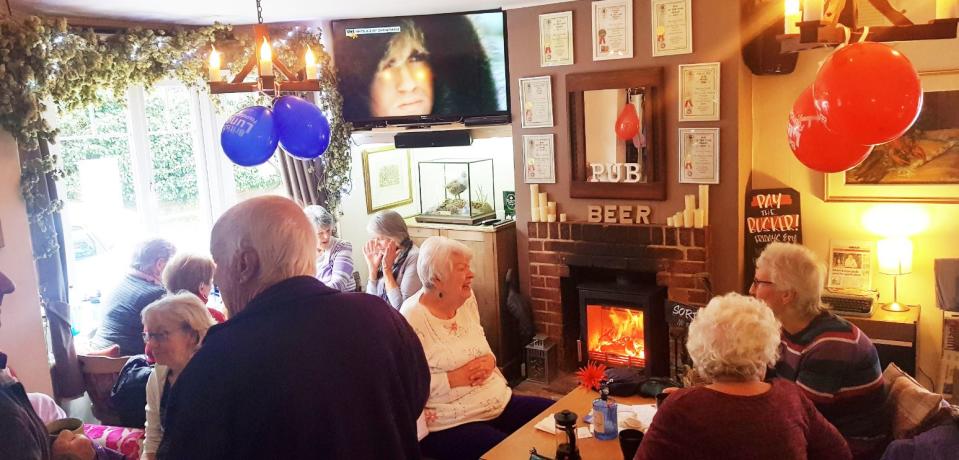The pub has proved popular with locals (PA)
