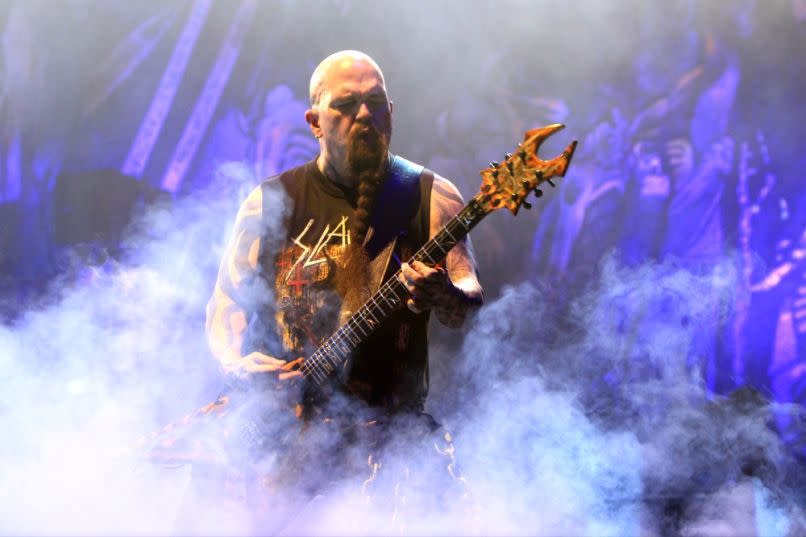 Slayer at Riot Fest 2019, photo by Heather Kaplan