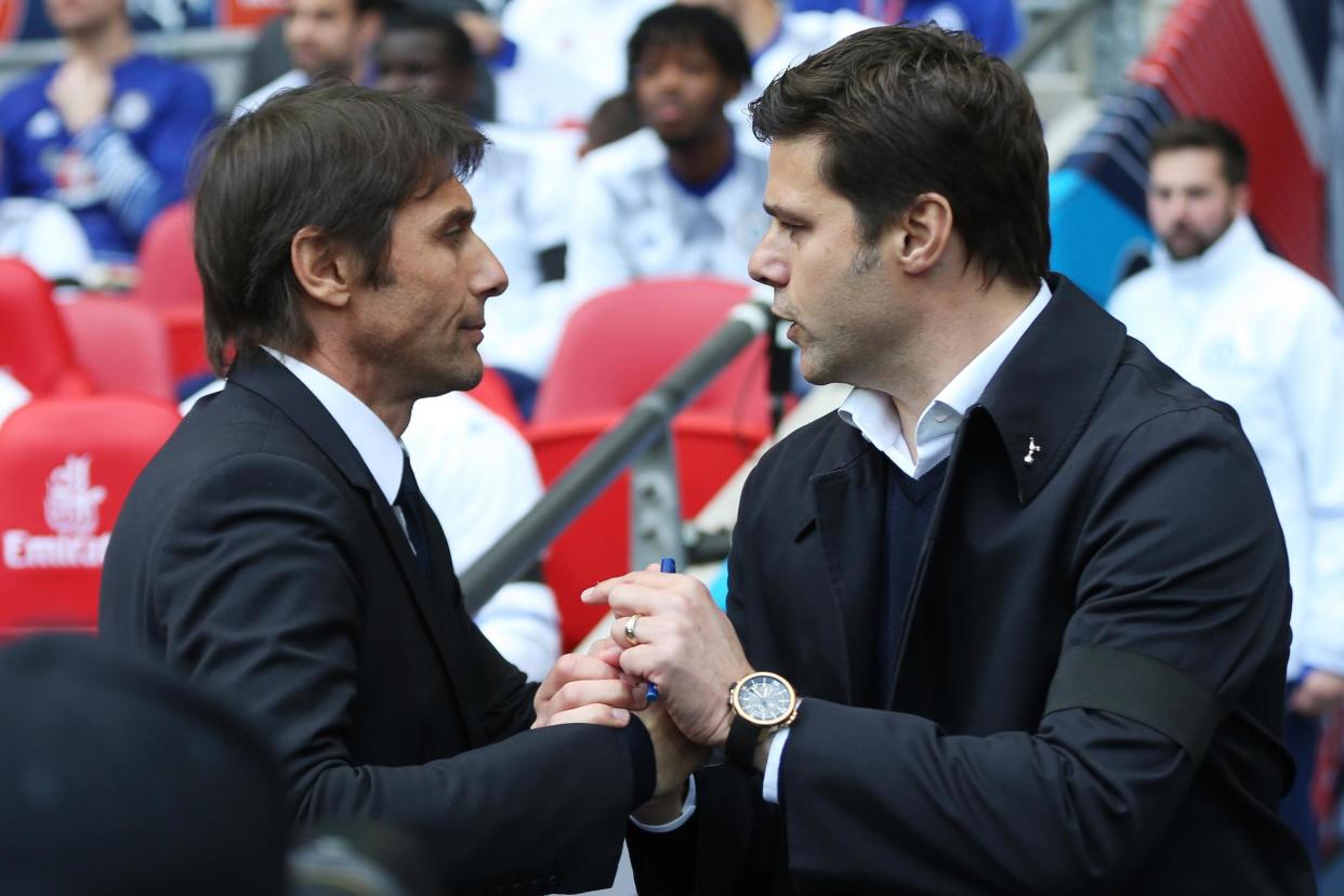 Arch enemies | Chelsea face Spurs at Wembley: Tottenham Hotspur FC via Getty Images