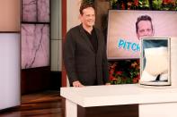 <p>Vince Vaughn makes a guest appearance on <em>The Ellen DeGeneres Show</em> on Thursday in Burbank, California, to chat about his new horror film <em>Freaky</em>.</p>