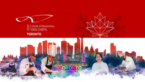 Aramark, un chef de file mondial des services de restauration et de la gestion d’installations, annonce aujourd’hui la tenue de sa Coupe internationale des chefs d’Aramark 2024 dans la dynamique ville de Toronto, du 11 au 13 juin 2024 à la Cirillo’s Culinary Academy. (Photo: Business Wire)
