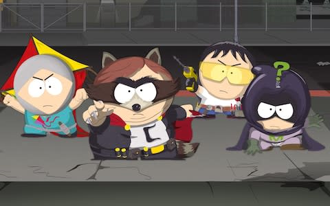 South Park: The Fractured But Whole superheroes