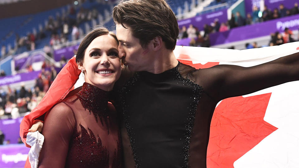 Tessa Virtue and Scott Moir are two-time Winter Olympic gold medallists.