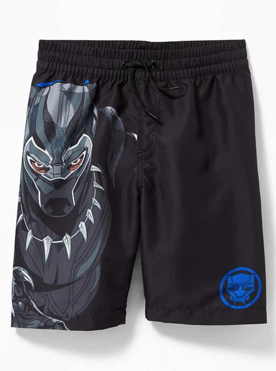 Marvel™ Black Panther Swim Trunks for Boys