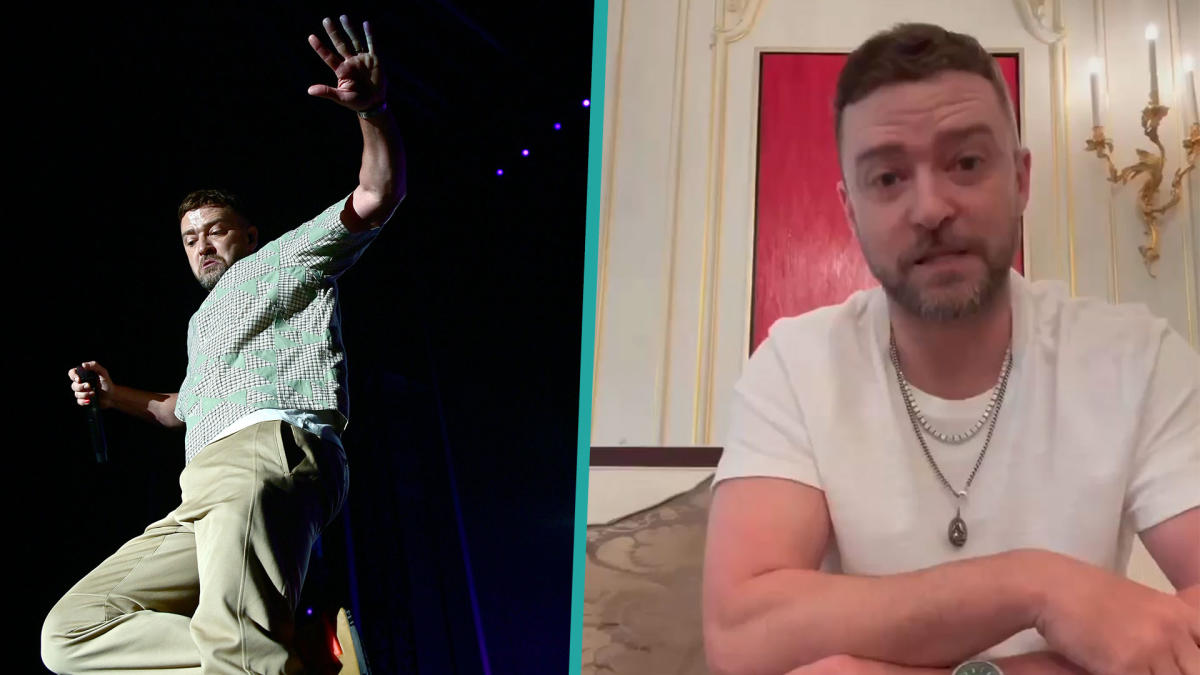 Justin Timberlake Hilariously Apologizes After His Awkward Dance Goes Viral