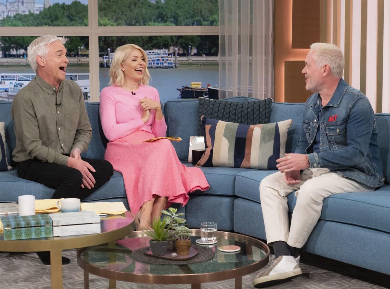 phillip schofield, holly willoughby, chris moyles