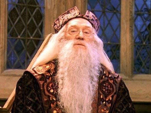 albus dumbledore richard harris