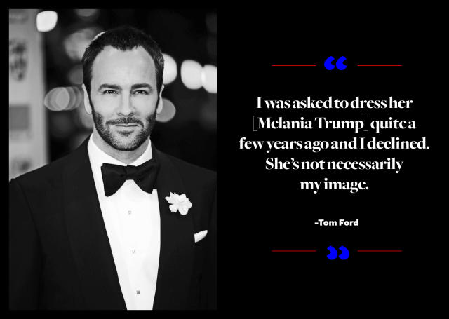 Tom Ford on Melania Trump (and the Future of American Fashion