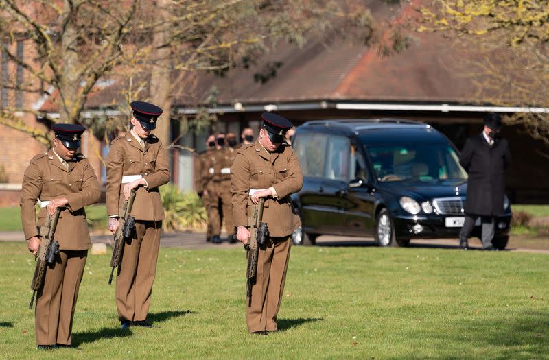 Funeral of Captain Sir Tom Moore