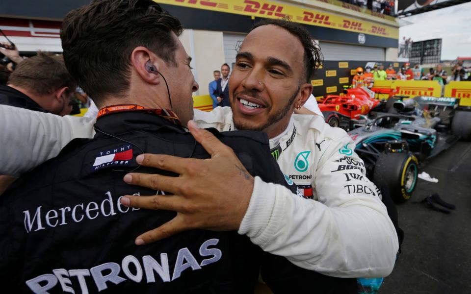 Lewis Hamilton retook the lead of the championship with a win in France - AP