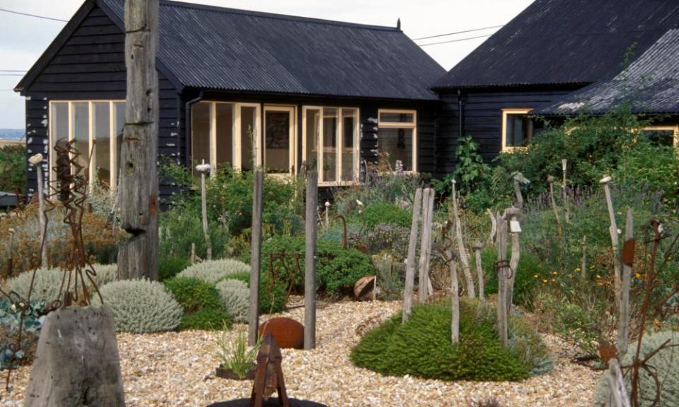 ‘My garden’s boundaries are the horizon’: Derek Jarman’s garden on the beach at Dungeness in Kent.