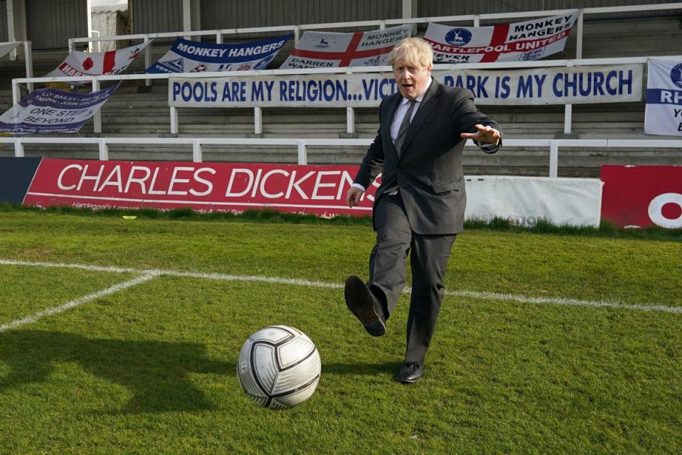 Boris Johnson (Ian Forsyth/PA) (PA Archive)