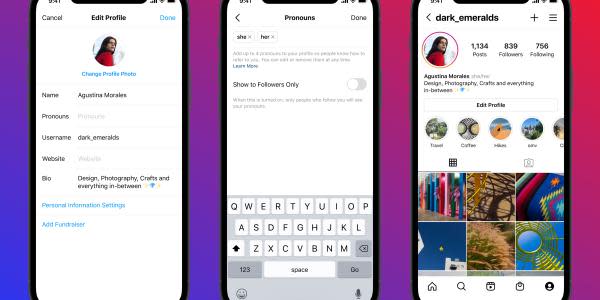 Instagram ya te deja agregar pronombres a tu biografía