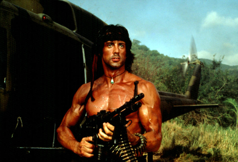Sylvester Stallone as John Rambo in 'Rambo: First Blood Part II' (Photo: TriStar Pictures/Courtesy Everett Collection)