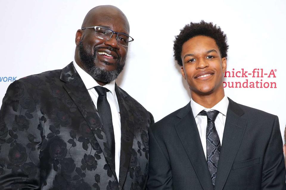 Shaquille O'Neal, Shareef O'Neal attend the 19th Annual Harold and Carole Pump Foundation Gala at The Beverly Hilton Hotel