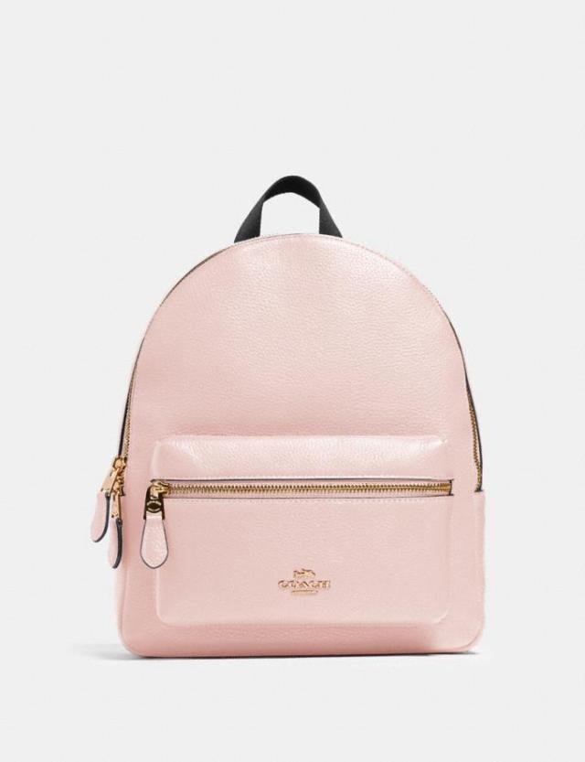 Coach, Bags, Coach Medium Charlie Backpack White