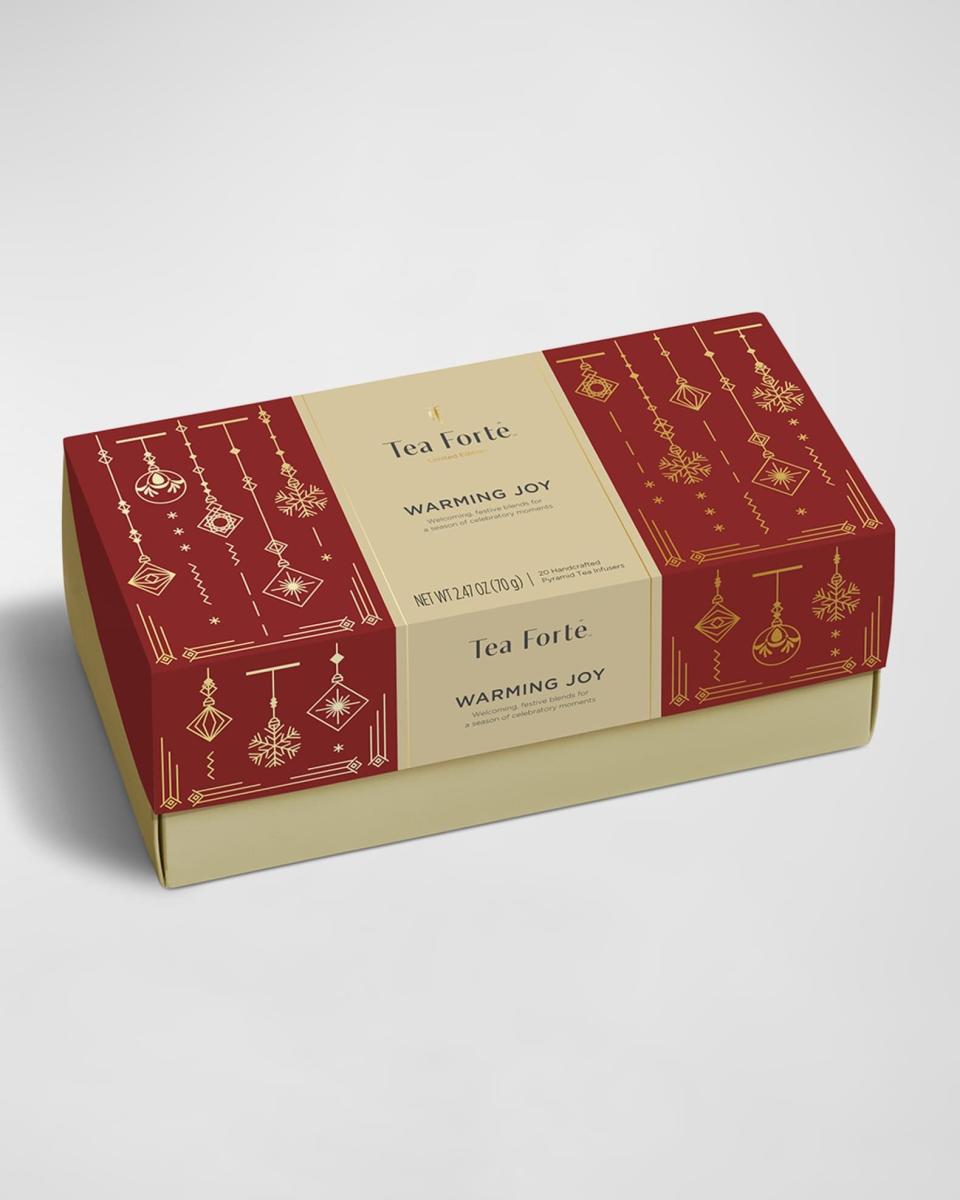 27) Tea Forte Warming Joy Infuser Box, 20 Count