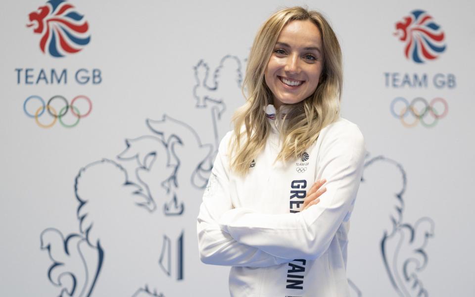 Elinor Barker during a kitting out session for the Tokyo Olympics 2020 at the Birmingham NEC - Zac Goodwin/PA Wire