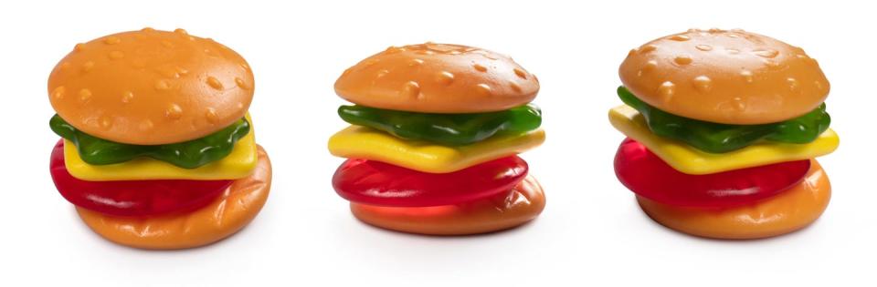 gummy hamburger