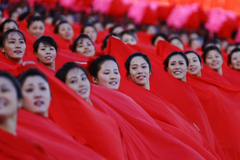 Smiling Performers