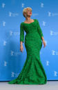 <p>Emerald green lace + Dolce & Gabbana = SO MUCH JOY.<i> [Photo: Getty]</i></p>