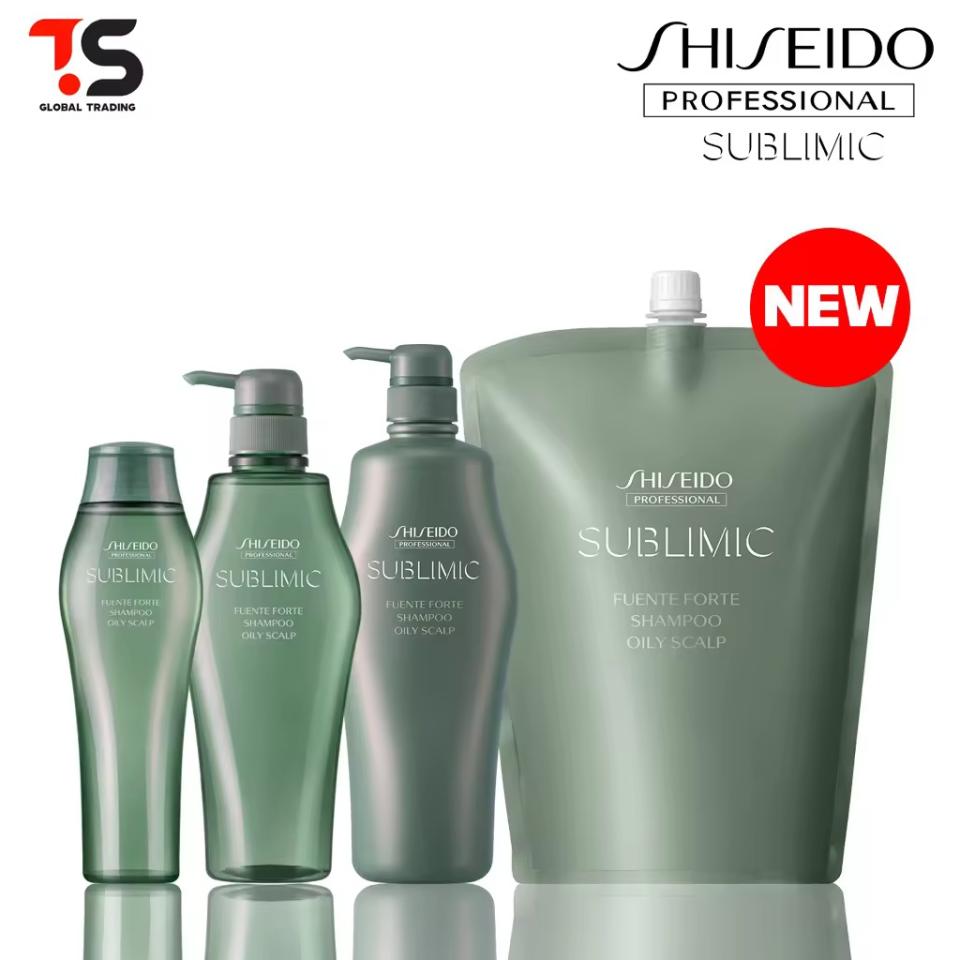 Shiseido Professional Sublimic Fuente Forte (Oily Scalp) Shampoo 250ml / 500ml / 1000ml / 1800ml - TS Global Trading. (Photo: Lazada SG)