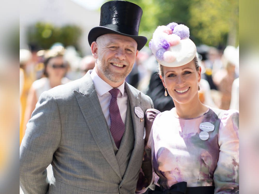 Zara und Mike Tindall beim berühmten Pferderennen in Ascot. (Bild: imago/i Images)