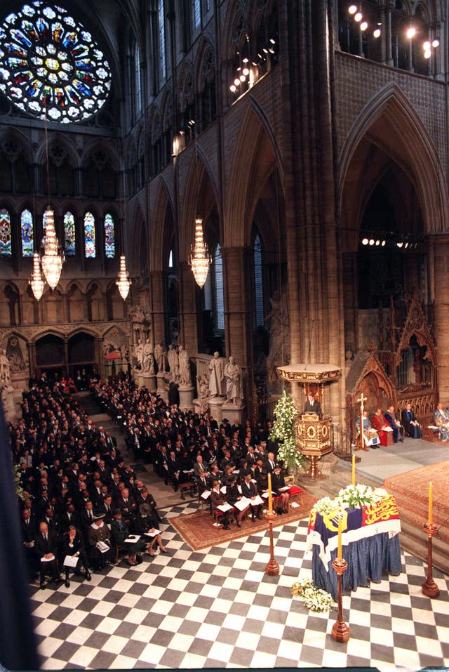 Princess Diana – Funeral – Westminster Abbey, London