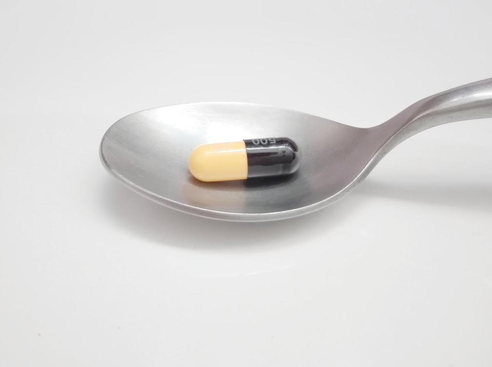 <span class="caption">A psychoactive substance to make you act in everyone's best interest?</span> <span class="attribution"><a class="link " href="https://www.gettyimages.com/detail/photo/close-up-of-capsule-on-spoon-over-white-background-royalty-free-image/956911912" rel="nofollow noopener" target="_blank" data-ylk="slk:Sayanh Kaew Mni/EyeEm via Getty Images;elm:context_link;itc:0;sec:content-canvas">Sayanh Kaew Mni/EyeEm via Getty Images</a></span>