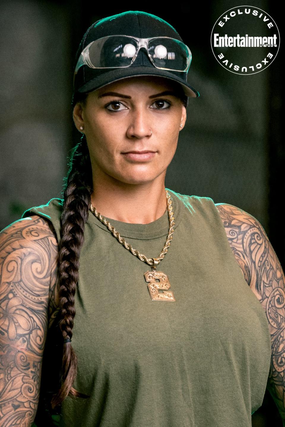 Ilima from the CBS series Tough As Nails, scheduled to air on the CBS Television Network. Photo: Cliff Lipson/CBS ©2021 CBS Broadcasting, Inc. All Rights Reserved.