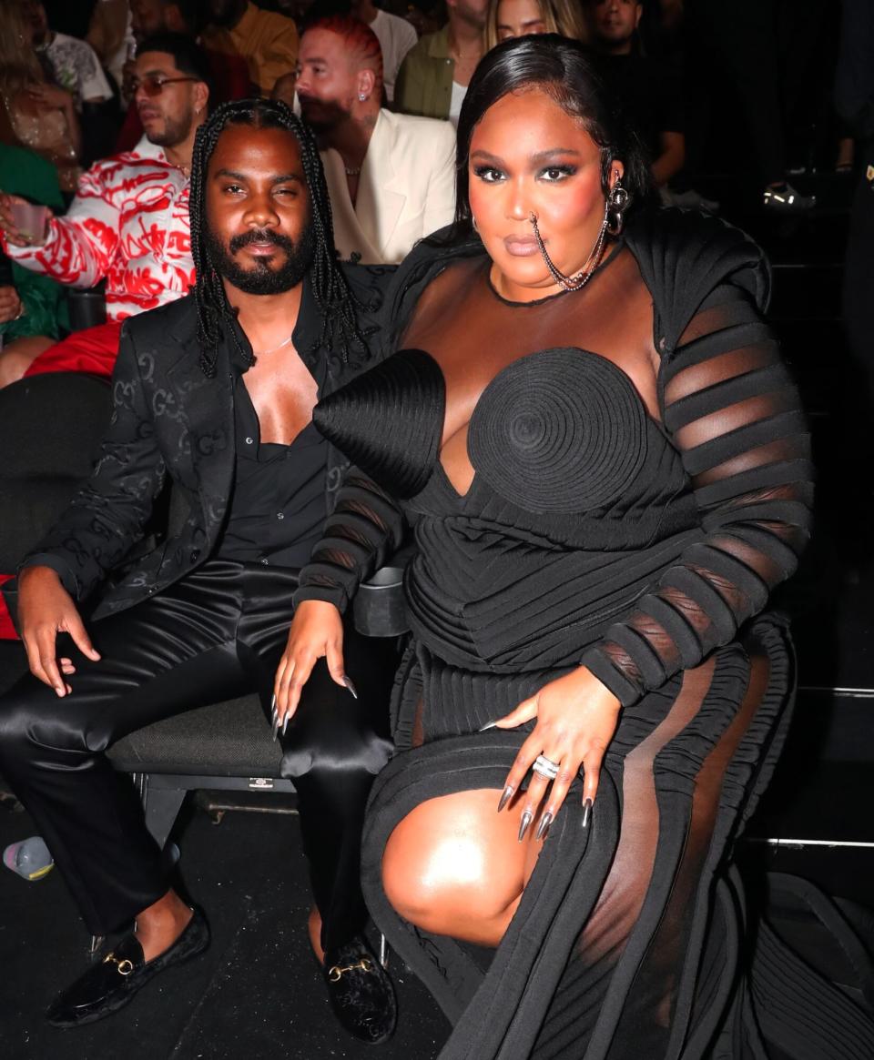 Lizzo and Myke Wright