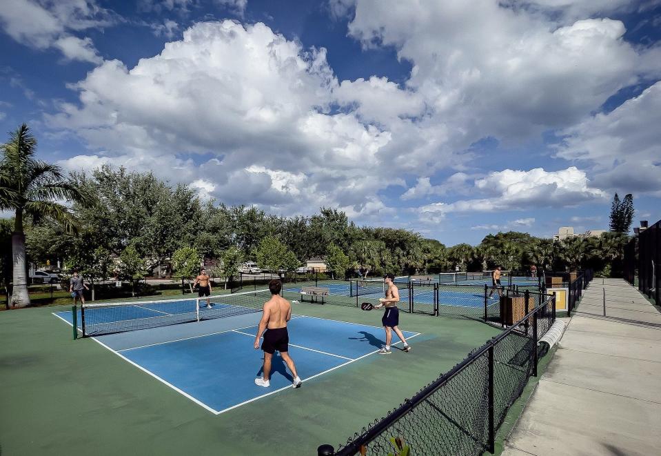 Hillsboro El Rio Park South pickleball courts are operated by the city of Boca Raton.