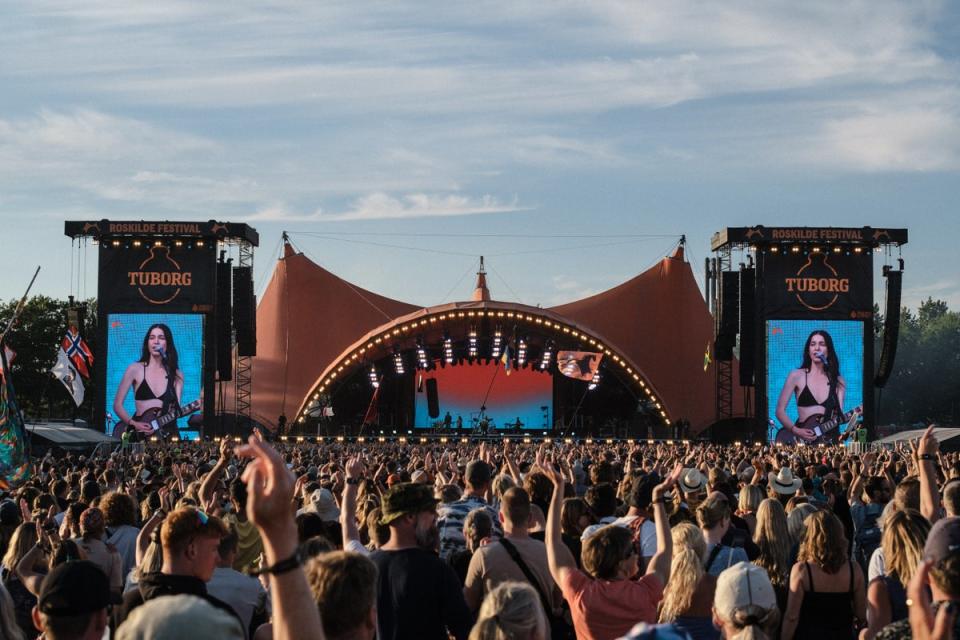 The Orange Stage at Roskilde (Flemming BoJensen)