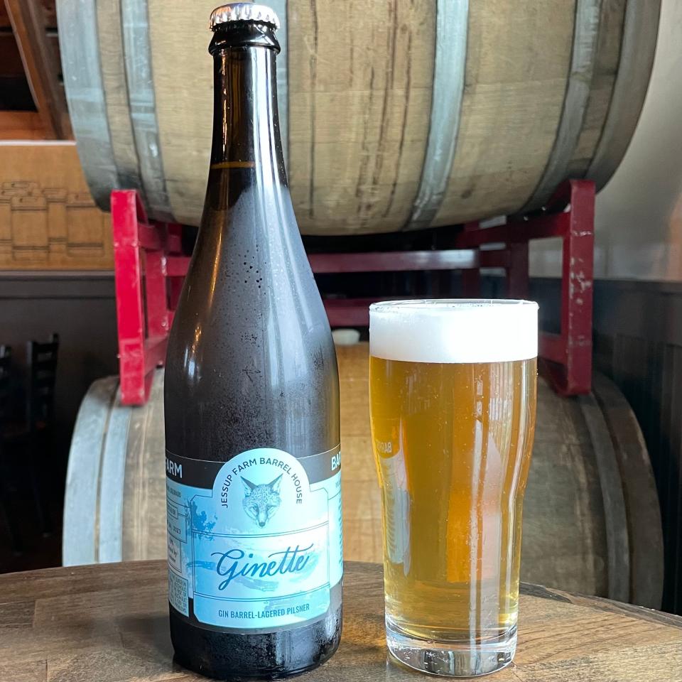 The most-requested discontinued beer at Jessup Farm Barrel House is Ginette, a barrel-aged pilsner that exhausted its last batch earlier this year.