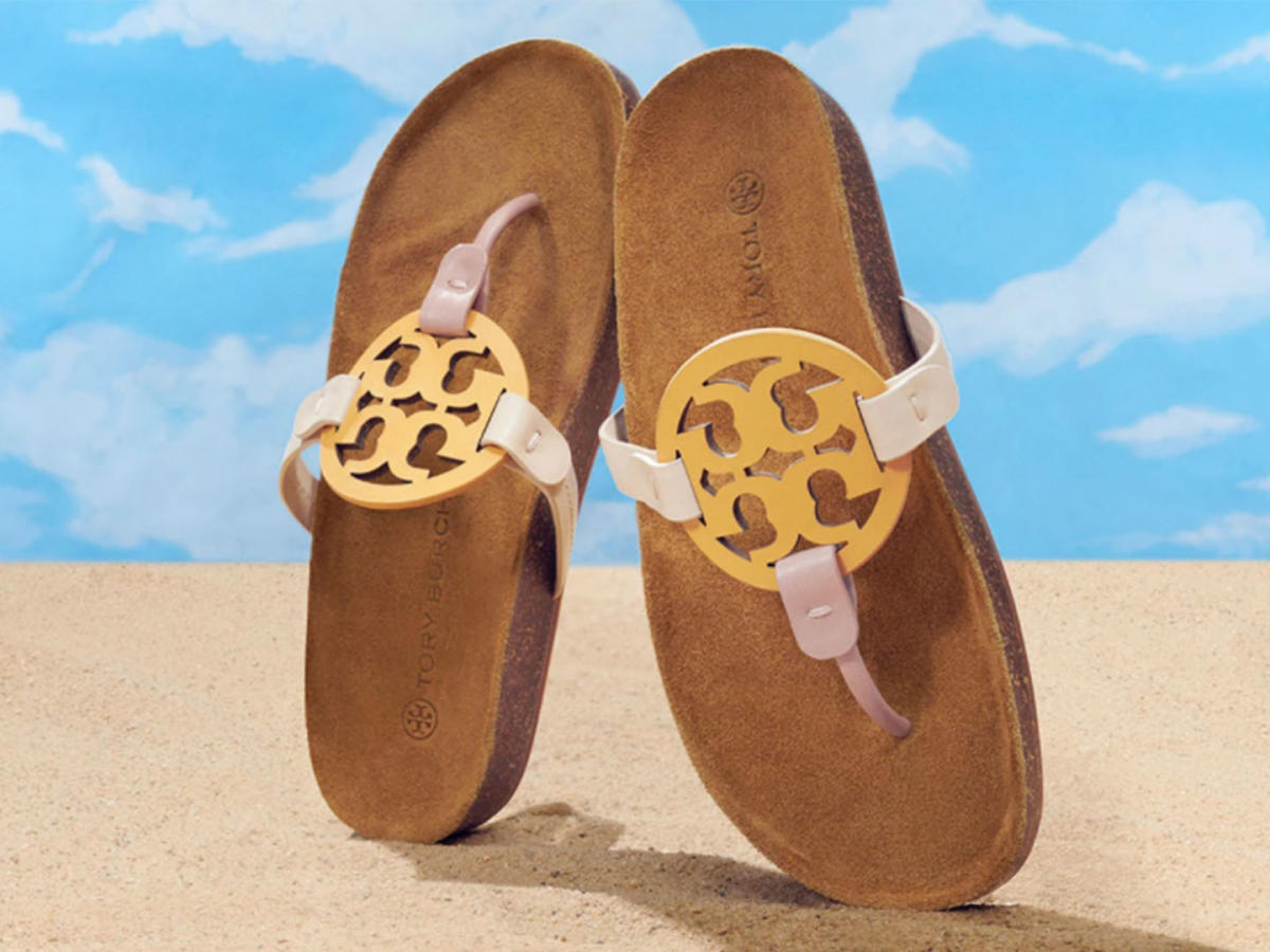 Tory Burch's Iconic Miller Sandal Just Got a Comfier Makeover for the  Summer & It's On Sale