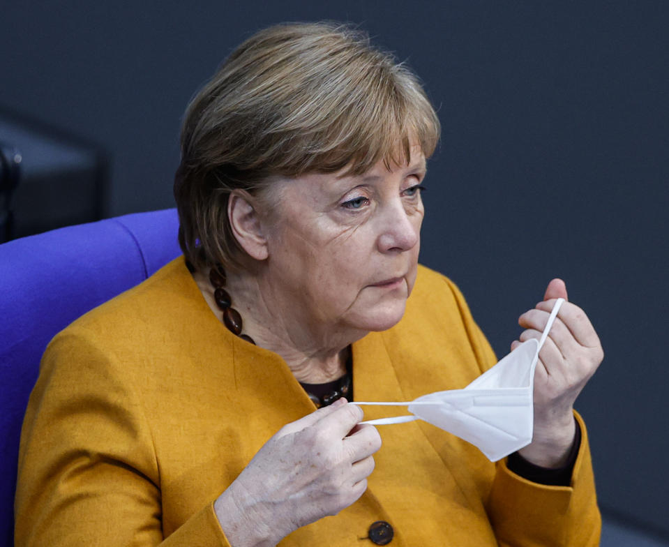 Kanzlerin Angela Merkel. (Bild: Abdulhamid Hosbas/Anadolu Agency via Getty Images)
